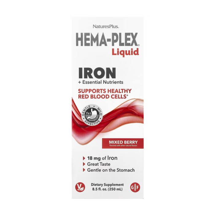 Nature's Plus Hema-Plex® Liquid Iron - 250ml