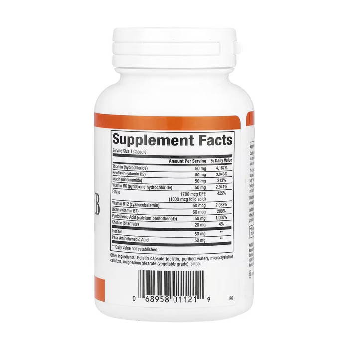 Natural Factors Hi Potency B Complex 50mg - 90 caps