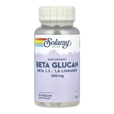 Solaray High Potency Beta Glucan 200mg - 30 vcaps
