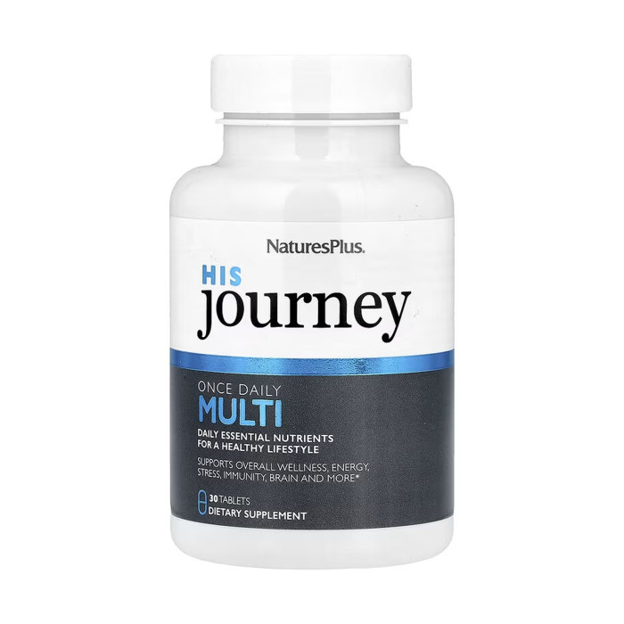 Nature's Plus His Journey Once Daily Multi - 30 tabs