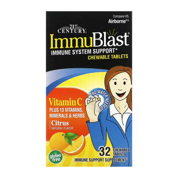 21st Century ImmuBlast - 32 chewables tabs