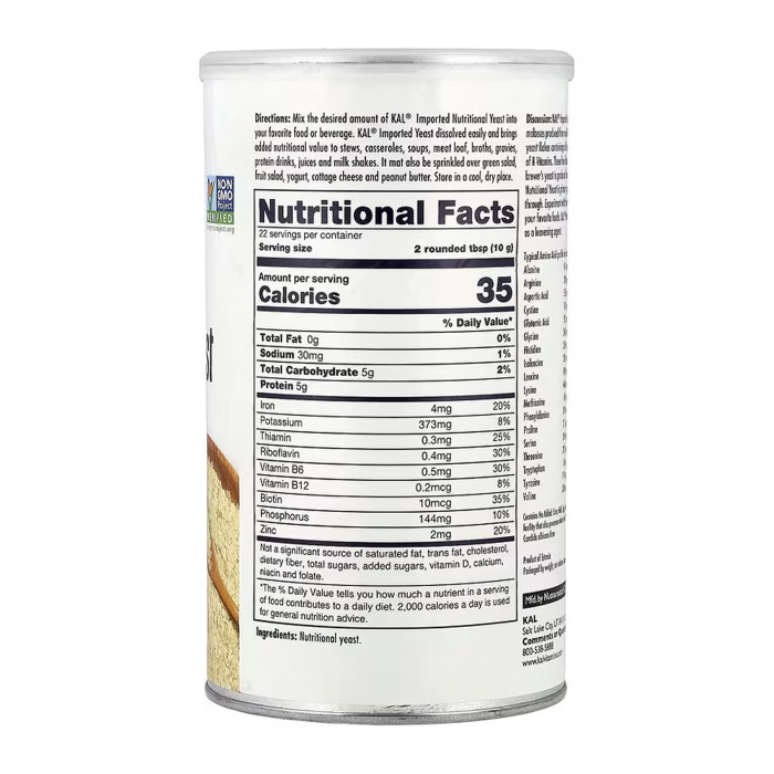 KAL Imported Nutritional Yeast - 220g