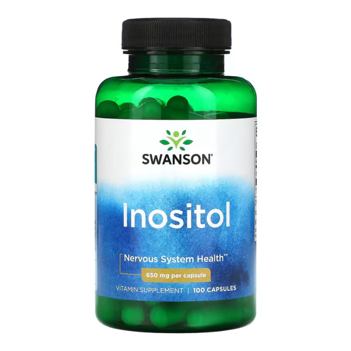 Swanson Inositol 650mg - 100 caps