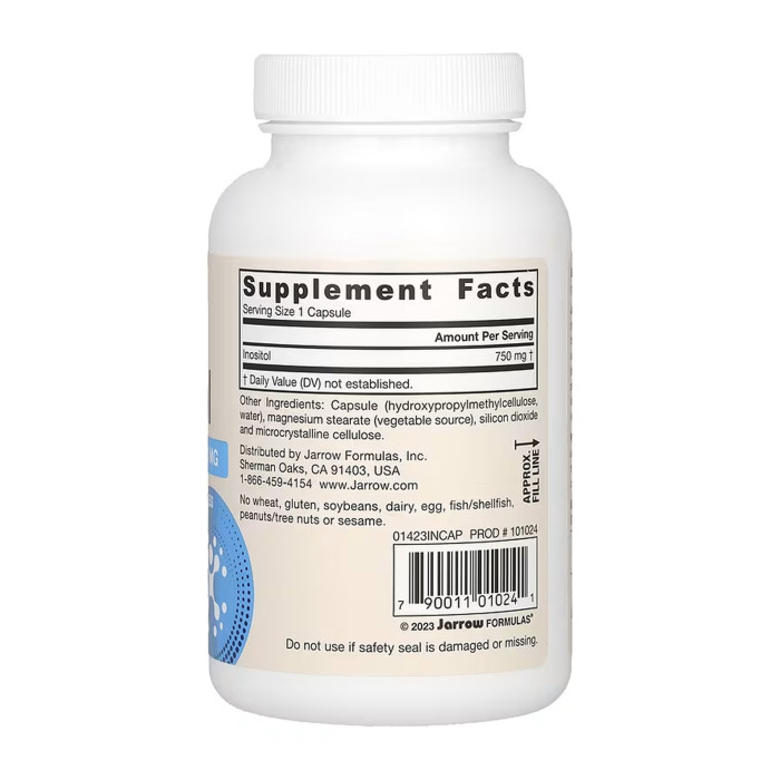 Jarrow Formulas Inositol 750mg - 100 vcaps