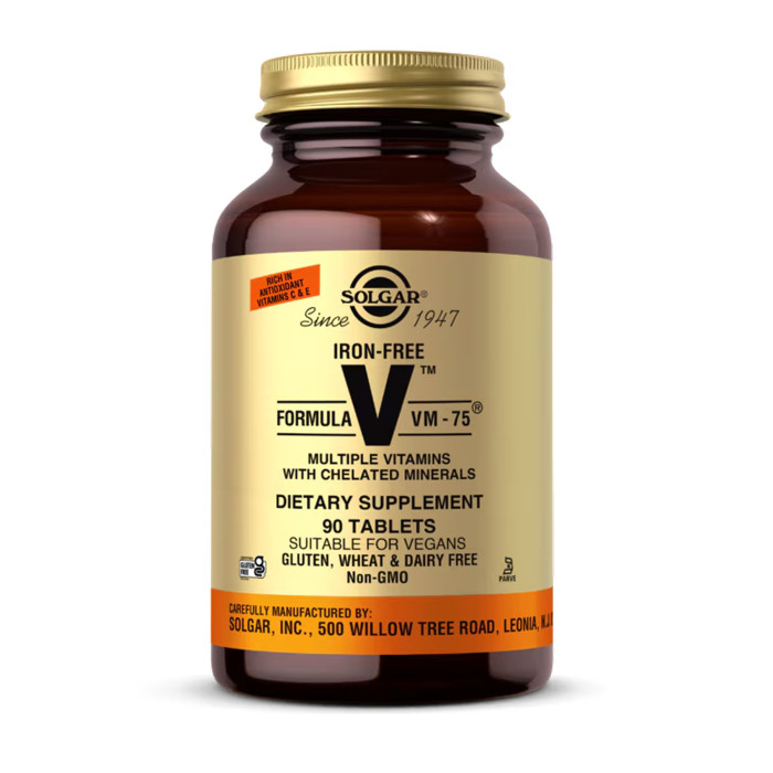 Solgar Iron-Free Formula VM-75® - 90 tabs
