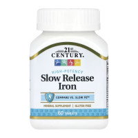 21st Century Iron Slow Release - 60 tabs