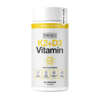 Pure Gold K2+D3 Vitamin - 60 caps