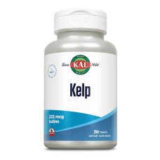 KAL Kelp Iodine 225mcg - 250 tabs