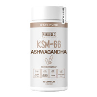 Pure Gold KSM-66 Ashwagandha - 60 caps