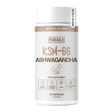 Pure Gold KSM-66 Ashwagandha - 60 caps