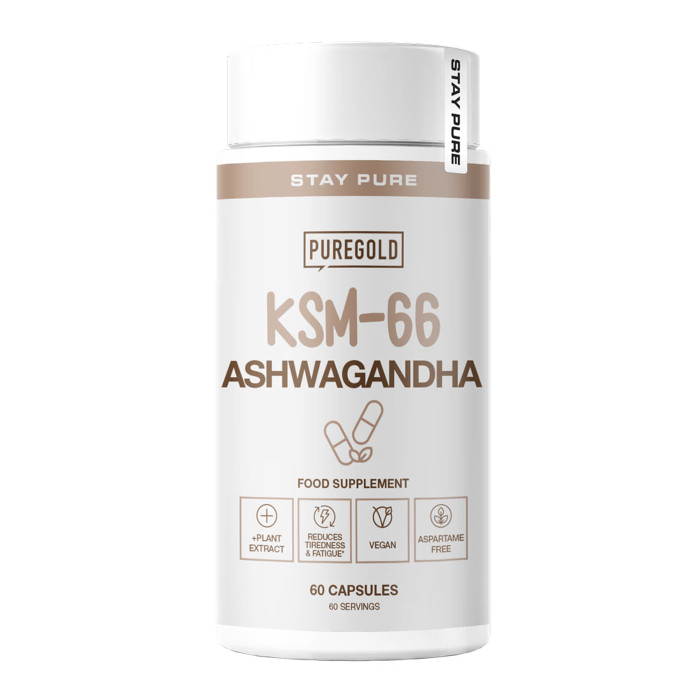 Pure Gold KSM-66 Ashwagandha - 60 caps