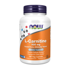 Now Foods L-Carnitine 500mg - 180 caps
