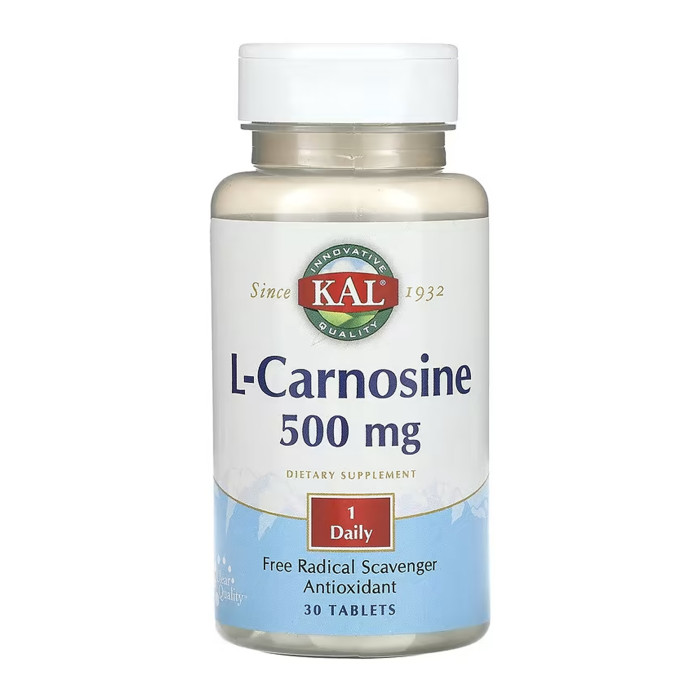 KAL L-Carnosine 500mg - 30 caps