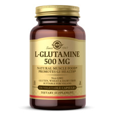 Solgar L-Glutamine 500mg - 100 vcaps