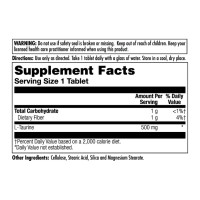 KAL L-Taurine 500mg - 60 tabs