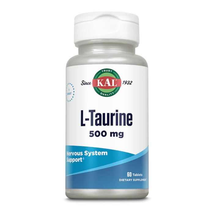 KAL L-Taurine 500mg - 60 tabs