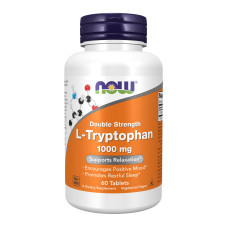 Now Foods L-Tryptophan Double Strength 1000mg - 60 tabs