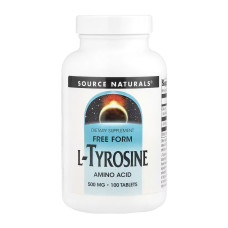 Source Naturals L-Tyrosine 500mg - 100 tabs