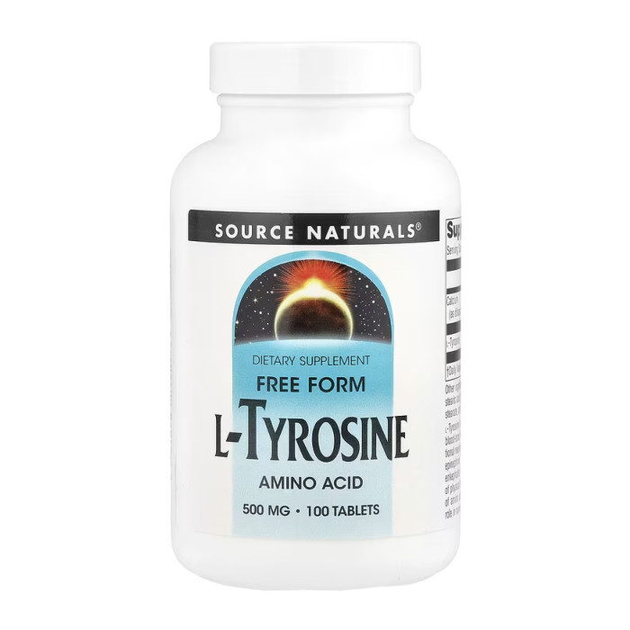 Source Naturals L-Tyrosine 500mg - 100 tabs