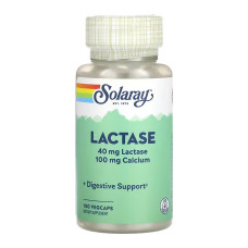Solaray Lactase 40mg - 100 vcaps