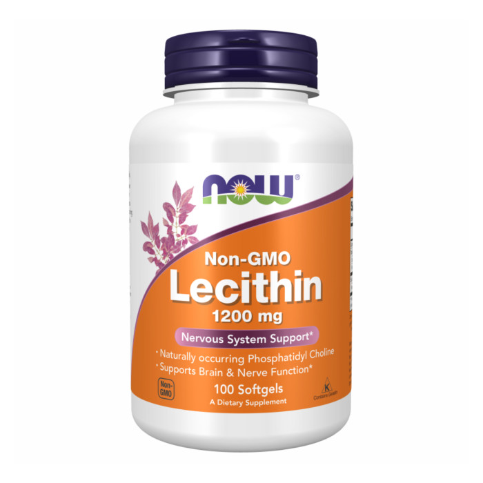Now Foods Lecithin 1200mg - 100 Sgels