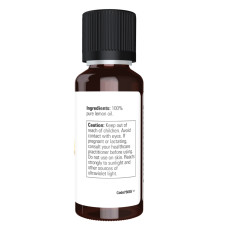 Now Foods Lemon Oil - 10ml (1fl.oz)