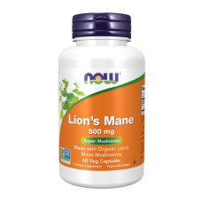 Now Foods Lion's Mane 500mg - 60 vcaps