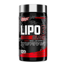 Nutrex Lipo-6 Black Maximum Potency - 120 caps