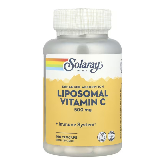 Solaray Liposomal Vitamin C 500mg - 100 vcaps