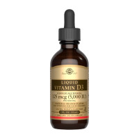Solgar Liquid Vitamin D3 (Cholecalciferol) 125 mcg (5,000 IU) - 59ml Natural Orange