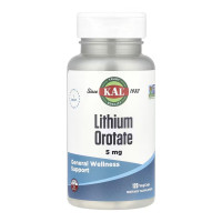 KAL Lithium Orotate 5mg - 120 vcaps