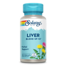 Solaray Liver Blend SP-13 - 100 vcaps
