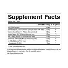 Natural Factors Lung, Bronchial & Sinus Health - 45 tabs