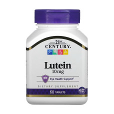21st Century Lutein 10 mg - 60 tabs
