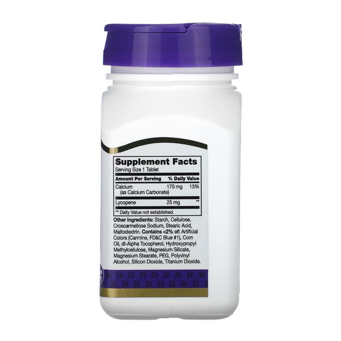 21st Century Lycopene 25 mg - 60 tabs
