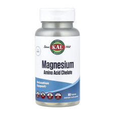 KAL Magnesium Amino Acid Chelate 220mg - 100 tabs