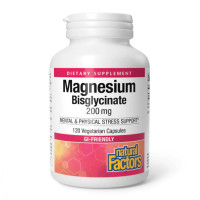 Natural Factors Magnesium Bisglycinate 200mg - 120 vcaps