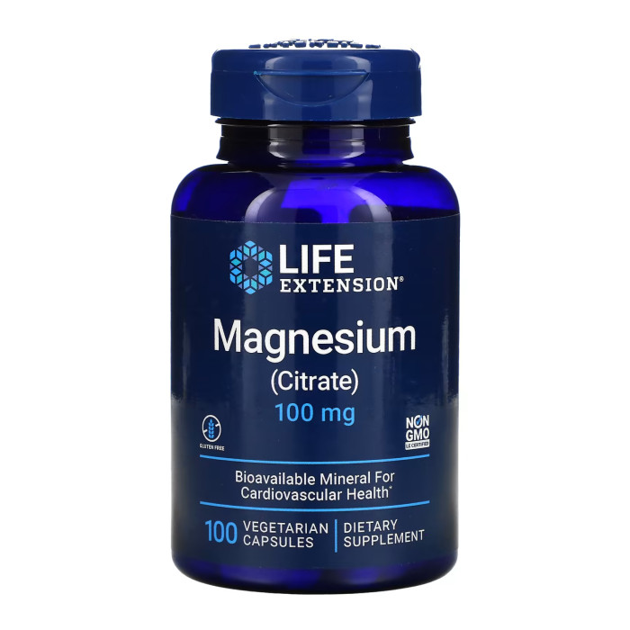 Life Extension Magnesium (Citrate) 100 mg - 100 vcaps