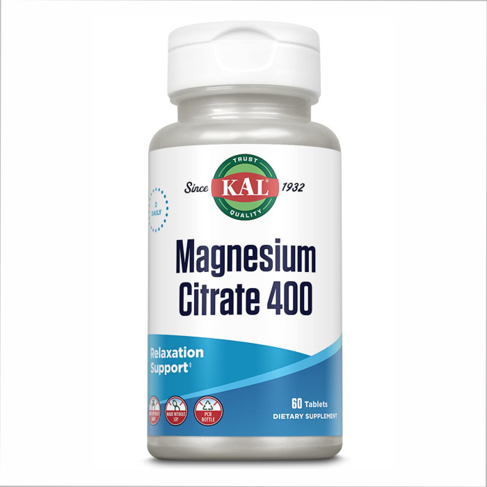 KAL Magnesium Citrate 400mg - 60 tabs