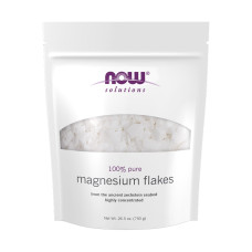 Now Foods Magnesium Flakes - 750g (Пошкоджена упаковка)