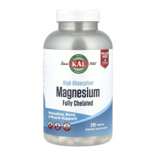 KAL Magnesium Fully Chelated - 270 tabs