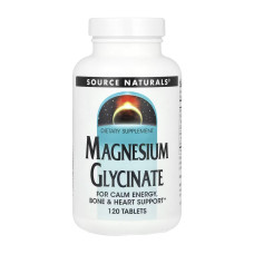 Source Naturals Magnesium Glycinate - 120 tabs
