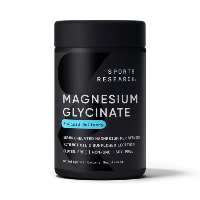 Sport Research Magnesium Glycinate 160mg - 60 softgels