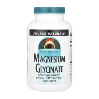 Source Naturals Magnesium Glycinate - 180 tabs