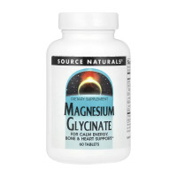 Source Naturals Magnesium Glycinate - 60 tabs