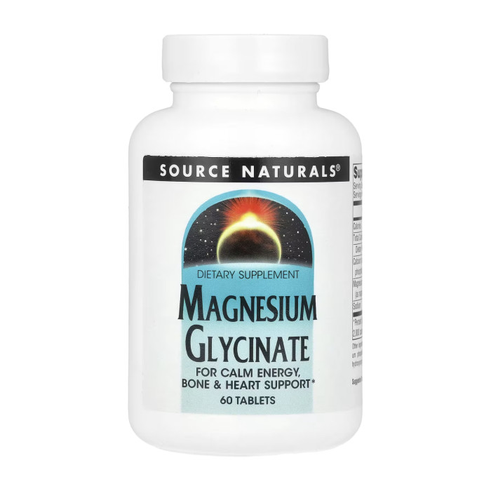 Source Naturals Magnesium Glycinate - 60 tabs