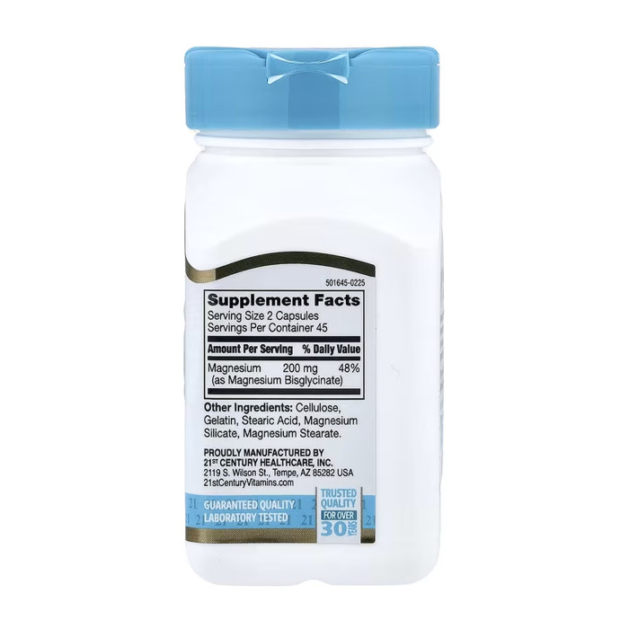 21st Century Magnesium Glycinate - 90 caps