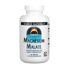 Source Naturals Magnesium Malate 1250 mg - 180 tabs