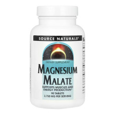 Source Naturals Magnesium Malate - 90 tabs