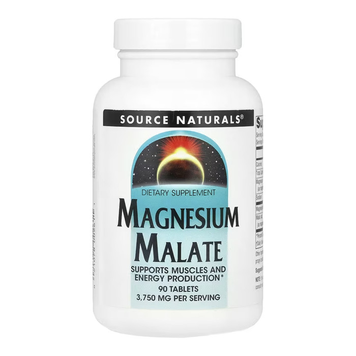 Source Naturals Magnesium Malate - 90 tabs